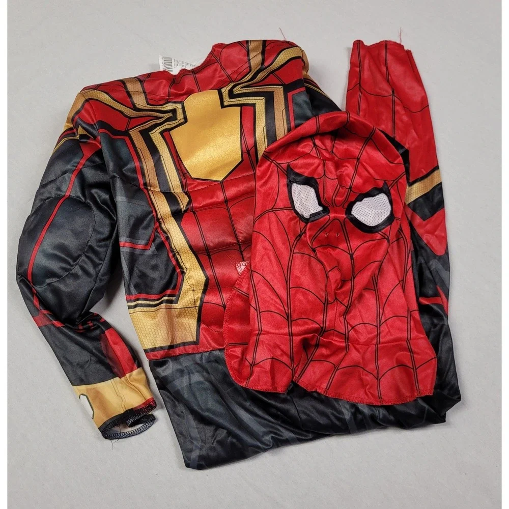 Marvel Spider-Man No Way Home Halloween Costume Boy's Size M (8) (Jazwares)